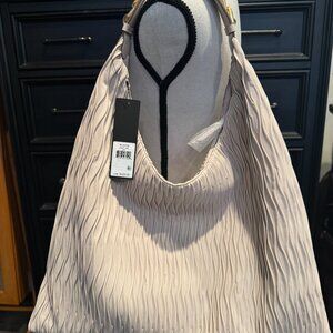 DKNY Donna Karan Designer Bellmore Cream Large Tote Bag NWT